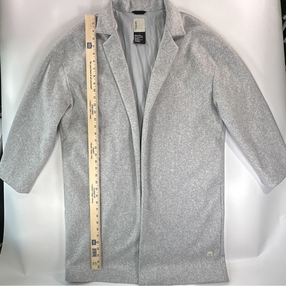 Vuori Women’s Restore Longline Open Front Coat Light Gray Size L - Picture 12 of 16